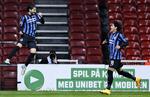 HATTRICK. Tre flotte mål har Lior Refaelov (tv.) scoret i første halvleg. 