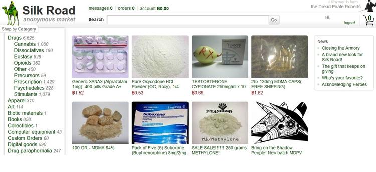 På Silk Road kunne man købe alt fra hårde stoffer, våben, falske identitetspapirer og lejemordere. 