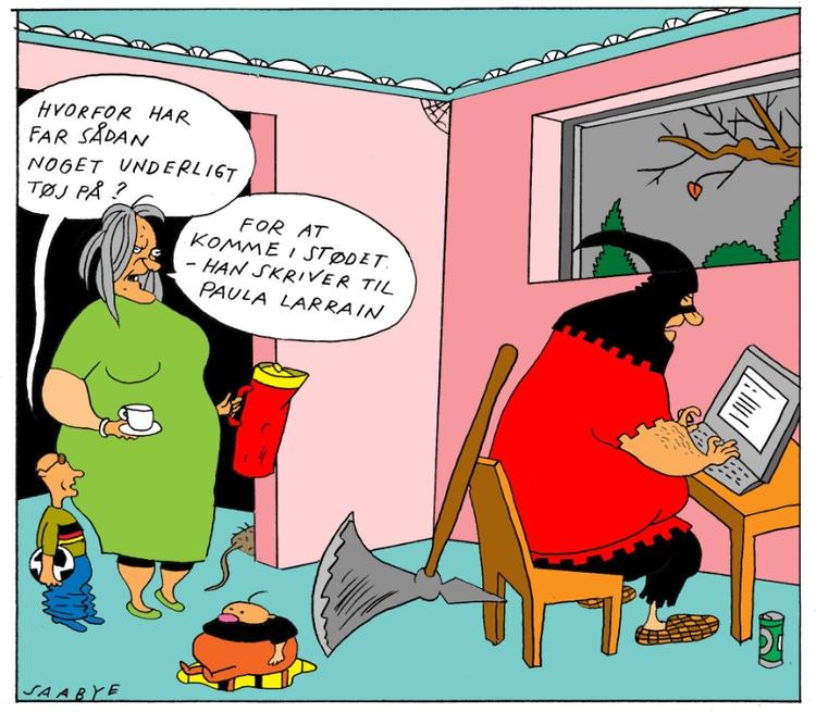 Tegning: Jørgen Saabye 