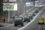 KAMPE: Organisationen for Sikkerhed og Samarbejde i Europa (OSCE) betegner situationen i det oprørskontrollerede Østukraine som meget bekymrende. Organisationens observatører har set nye kolonner med kampvogne og tunge våben i området. Kolonnerne er blevet set ved Donetsk. 