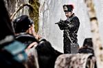Kamp. I afsnit fem zoomer '1864' ind på tyske husarers møde med en dansk deling ved Sankelmark. Foto: Per Arnesen, Miso Film. 