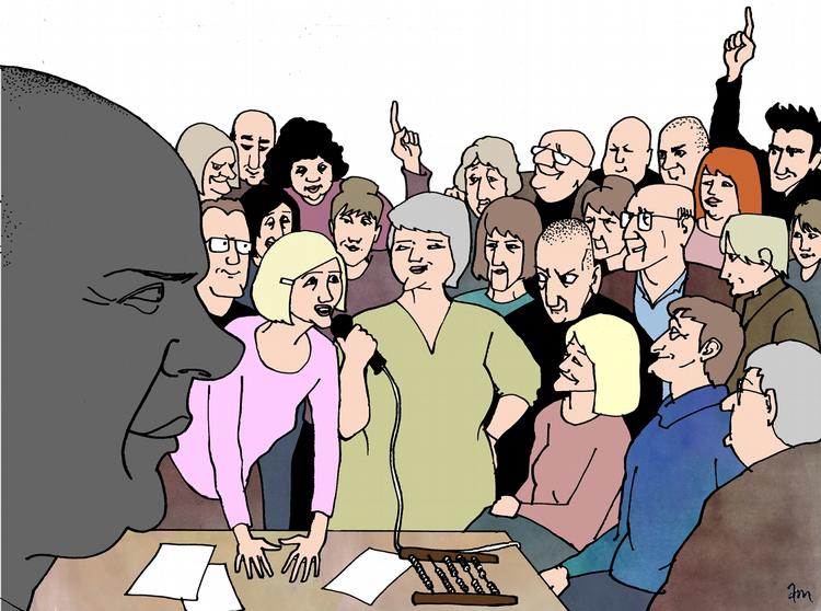 Tegning. Anne-Marie Steen Petersen 