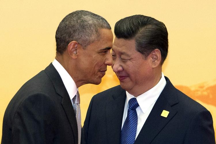 TOPMØDE. Amerikanernes præsident Barack Obama ses her sammen med den kinesiske leder Xi Jinping. 