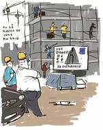 Tegning. Mette Dreyer 