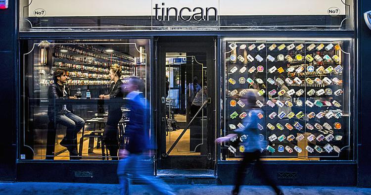 Holdbart. Inspirationen til pop-up-restauranten Tincan kommer fra en restaurant i Lissabon, der udelukkende serverer dåsemad. 