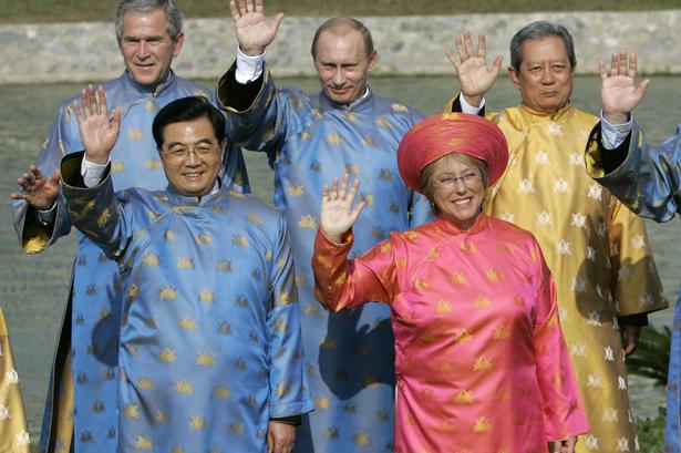 Apec-topmøde i Hanoi i Vietnam i 2006. 