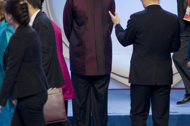 Heldigvis kun for en aften ... 