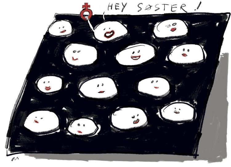 Tegning: Mette Dreyer 