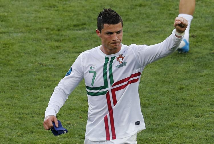 Farlig. 23 af Ronaldos 52 scoringer på landsholdet er kommet i EM-sammenhæng. 