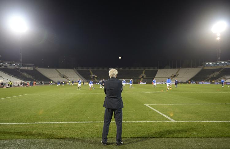 Træningskamp. Morten Olsen ser frem til at kunne eskperimentere i landskampen mod Rumænien, hvor flere af de unge kræfter kan få debut. 