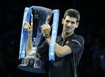 Vinder. Sejren i ATP World Tour Finals må være en af letteste for Novak Djokovic. 