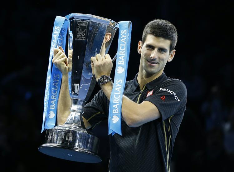 Vinder. Sejren i ATP World Tour Finals må være en af letteste for Novak Djokovic. 
