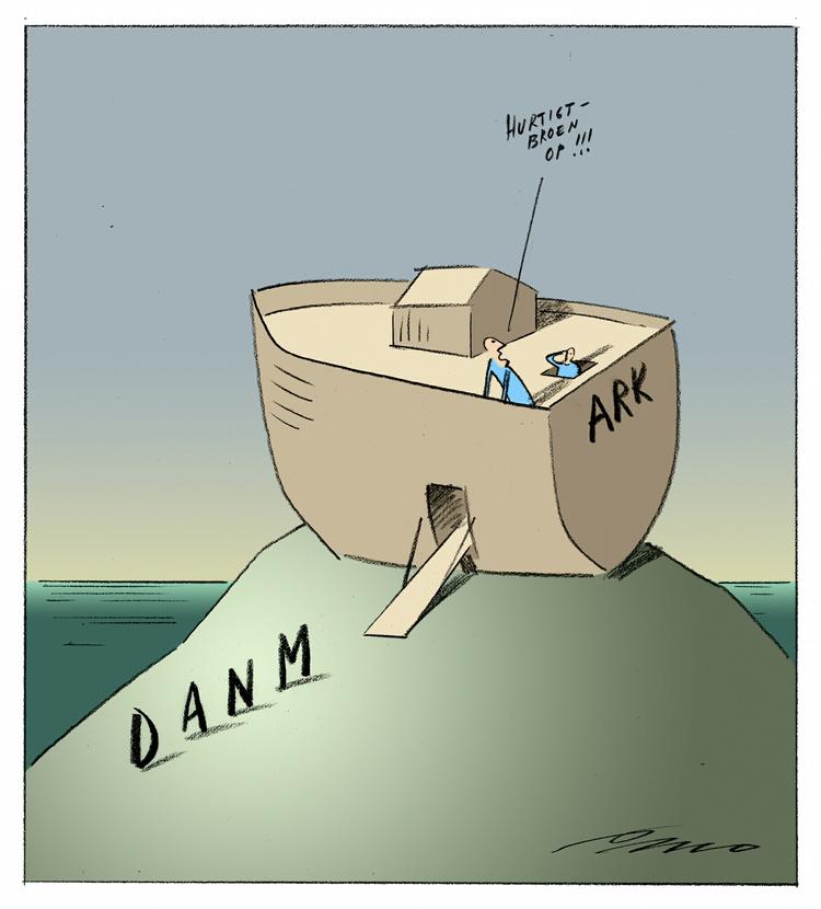 Tegning. Per Marquard Otzen 