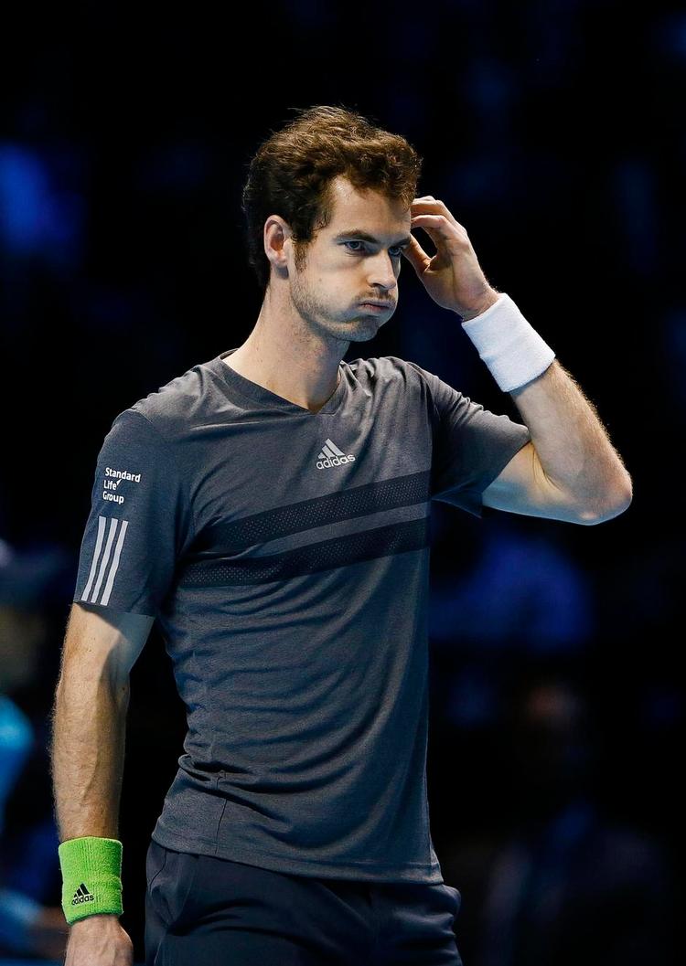 uha-da. Andy Murray var langt fra sit bedste niveau i London, og hans samarbejde med Amélie Mauresmo ligner et kort eventyr. Foto: Kirsty Wigglesworth/AP (arkiv) 