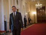 Indgreb. Barack Obama ses på vej til at holde et af årets måske vigtigste taler. 