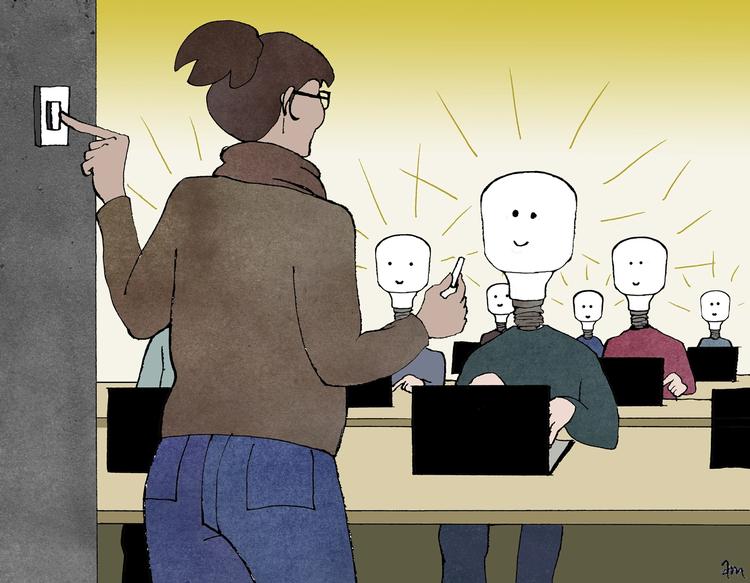 Tegning: Anne-Marie Steen Petersen 