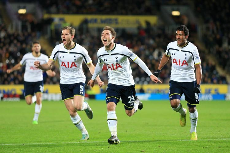 Matchvinder. Eriksen er nu oppe på tre scoringer i denne sæson. 