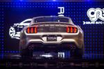 Mustangs karakteristiske baglygter kan stadig genkendes. Foto: Galpin 