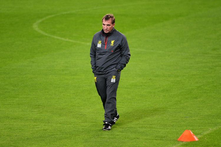 PRESSET. Vi er i en overgangsfase, siger Brendan Rodgers om Liverpools situation. 