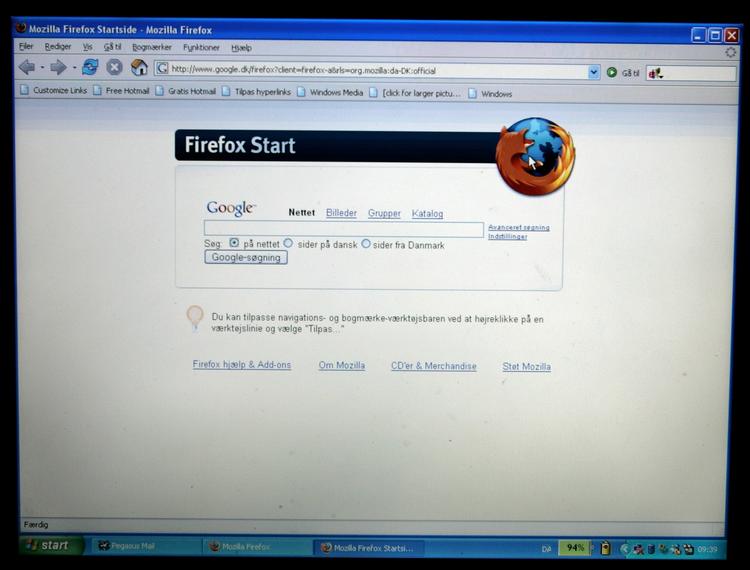 Hukommelse. Firefox browseren bruger ikke meget hukommelse på din computer, tilgengæld er den ikke den hurtigste. 