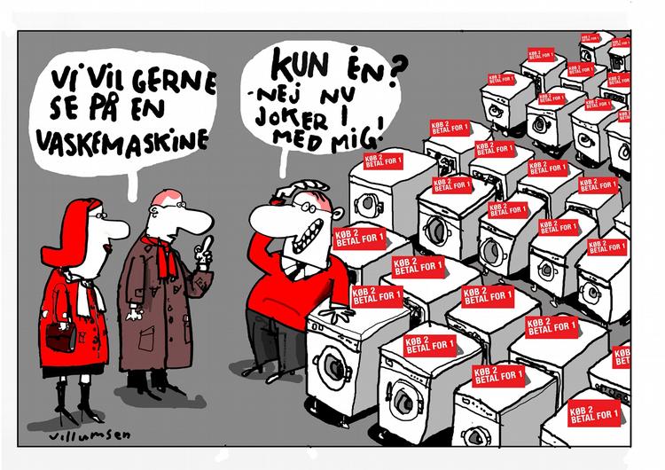 Tegning. Jørn Villumsen 