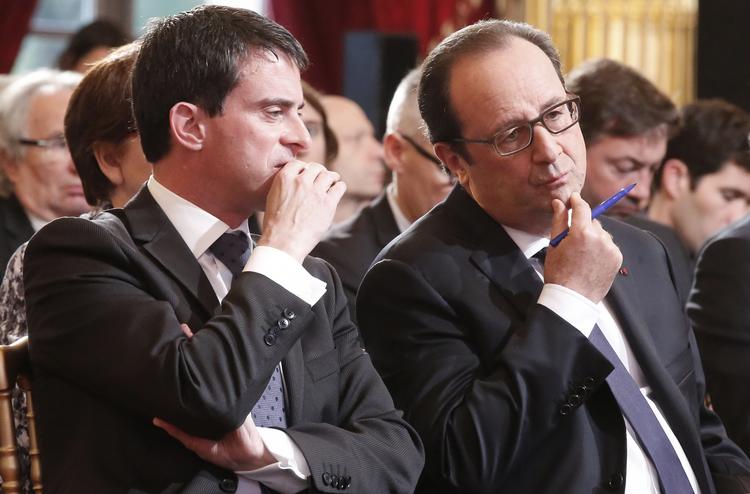 nedtælling. Frankrig er det land i eurozonen, der har sværest ved at tøjle sine offentlige budgetter. Præsident Francois Hollande og regeringschef Manuel Valls skal få styr på tingene inden marts, lyder beskeden fra EU. 
