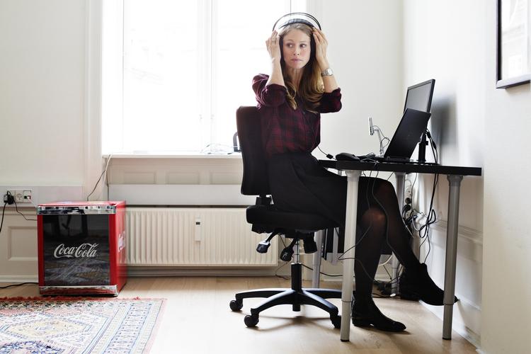 Matilde Graulund fra testvirksomheden Usertribe tester en af de offentlige selvbetjeningsløsninger, som hun finder via borger.dk. Det går ikke for godt. 