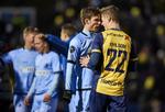 DRAMA. Ophidsede diskussioner var der masser af i Hobro, hvor Elmar Bjarnason og Mads Hvilsom var blandt de uenige modstandere. 