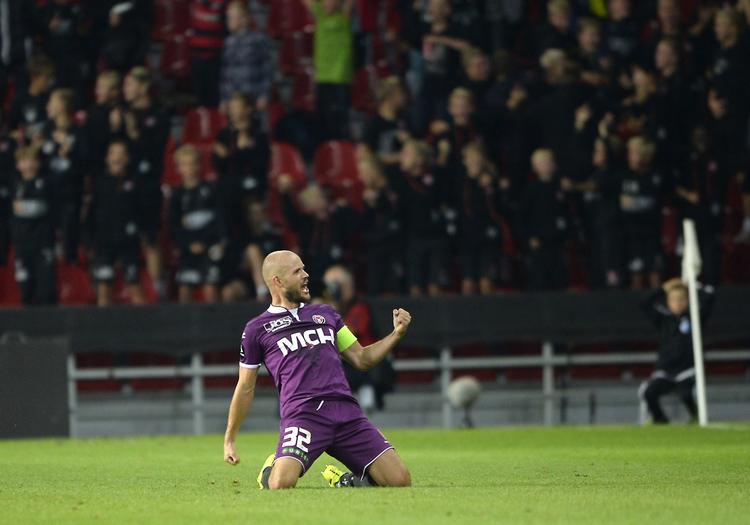 Klar. FCK og anføreren spiller topkamp på søndag i Parken mod FCK. 