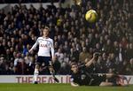Udligning. Eriksen scorede fra spids vinkel i 2-1-sejren over Everton. 
