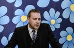KRONPRINS. Mattias Karlsson har overtaget ledelsen af Sverigedemokraterne og straks sendt den svenske regering ud i en krise. 