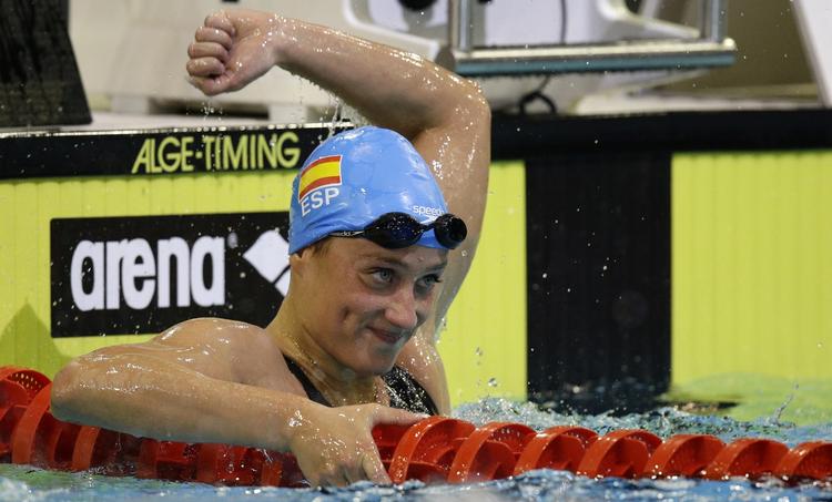 VERDENSREKORDER. I forvejen var Mireia Belmonte indehaver af verdensrekorderne i 400 og 800 meter fri på kortbane, men nu er rekorderne i 200 meter butterfly og 400 meter medley også hendes. 