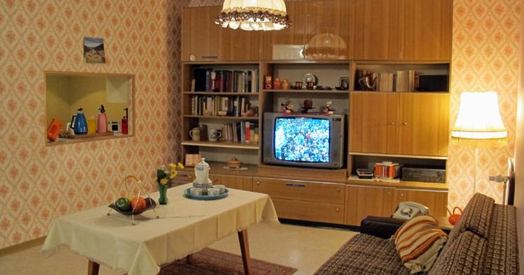 DAGLIGLIV. På DDR-museet kan du se, hvordan en familie boede i DDR-tiden. 