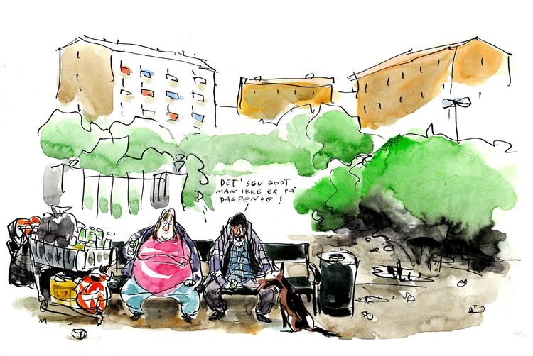 Tegning: Mette Dreyer 