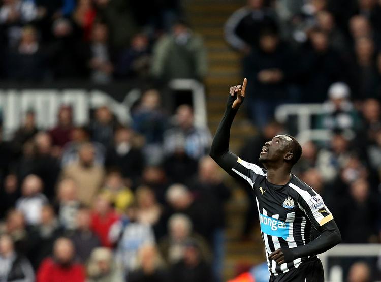 MÅLSCORER. To gange slog Papiss Cisse til på kontranangreb mod Chelsea. 