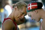 VINDERE. Under OL i 2004 gik Mette Jacobsen og Jeanette Ottesen som ældste og yngste danske svømmere under tilnavnene 'Granny' og 'Baby'. 
