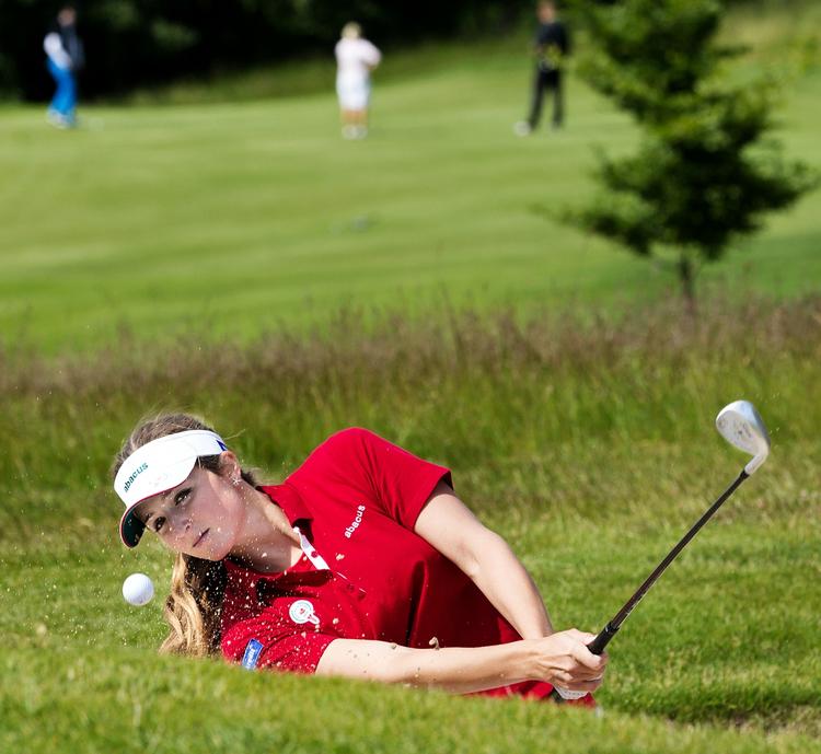 TOURKORT. Med en delt 11.-plads sikrede Therese Kølbæk sig adgang til LPGA Tour. 