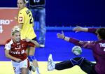 Stærk. Ann Grete Nørgaard passerede ukrainernes målvogter otte gange. 