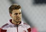 indstilling. Nicklas Bendtner opfordres af sin træner i Tyskland til at vise større engagement til træningen. 