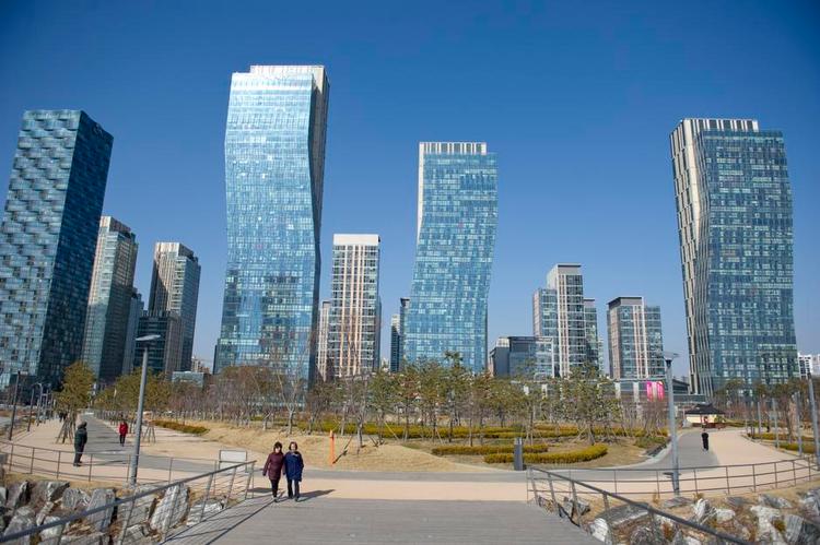stort. Den nybyggede koreanske by Songdo er verdens største anlægsprojekt. 