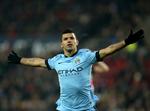 skadet. Manchester Citys Sergio Aguero har været en vigtig måljæger for englænderne, men argentineren er skadet og ikke med i aftenens nøglekamp mod Roma. 