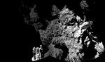 Kometdata. Forskerne er ved at analysere målingerne fra kometen 67P/Churyumov-Gerasimenko, hvor landingsfartøjet Philae befinder sig. 