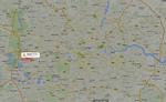 FLYTRAFIK. Et screendump fra planefinder.net viser et nærmest tomt britisk luftrum klokken 16.10 lokal tid. 