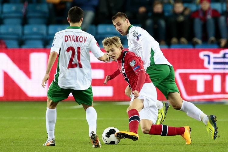 komet. 15-årige Martin Ødegaard har allerede optrådt på det norske landshold. 