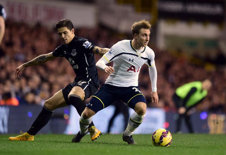 MÅL. Med sit sjette ligamål i denne sæson sikrede Christian Eriksen sejren for Tottenham. 