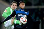 1-1. Bundesligaens nummer to, Wolfsburg, måtte nøjes med uafgjort mod nummer 10, Paderborn. 
