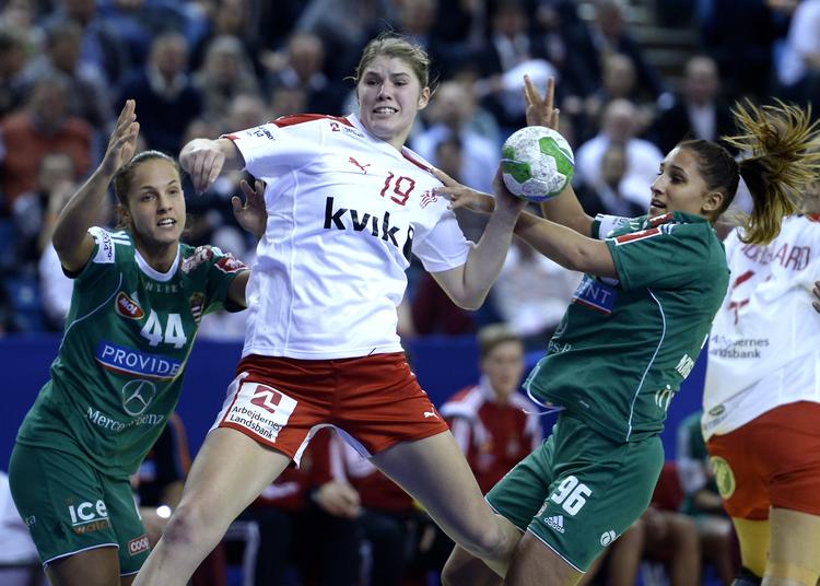 Topscorer. Line Jørgensen scorede 6 gange mod Ungarn. 