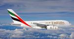 Flybamse. Emirates fra Dubai kan være et af de selskaber, der vil sætte en A380'er ind på ruten til København. 