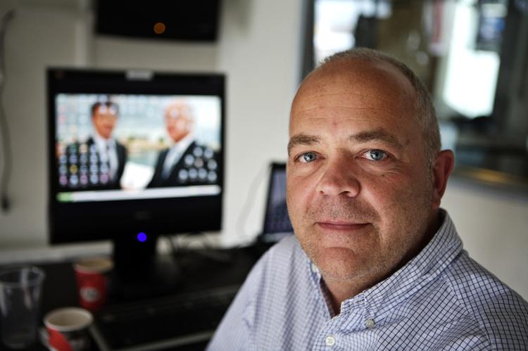 videre. Jes Dorph-Petersen stopper som studievært for Champions League-fodbold. 