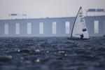 OL-VANDET. Tidligere i år vandt laserradialsejleren Anne Marie Rindom den første teststævne i det olympiske farvand ud for Rio de Janeiro. 